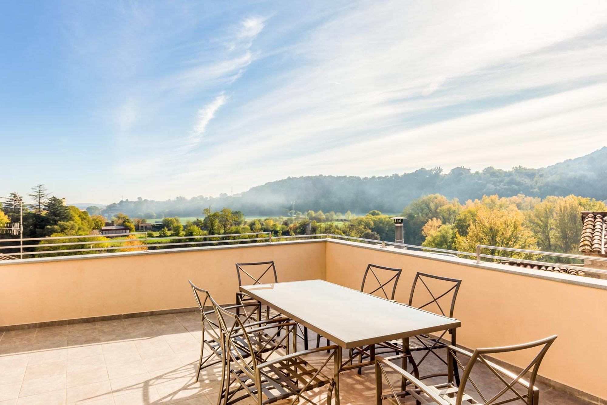 Can Cintet 3 Apartamento Con Terraza En Besalú Eksteriør billede